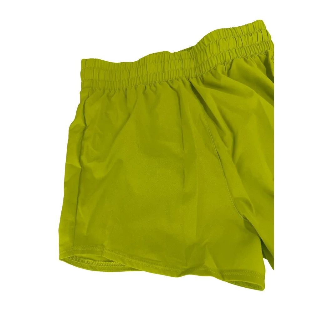 Nike Dri-FIT One High-Waisted Woven Training Shorts Girls L Green New DX4967-308